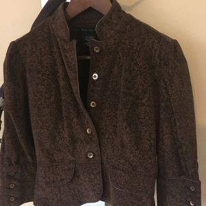 Heart Moon Star paisley 3/4 sleeve jacket